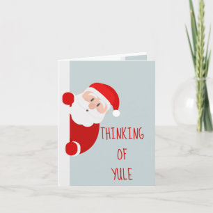 Carte Drôle Noël de Yule Père Noël Sweetheart