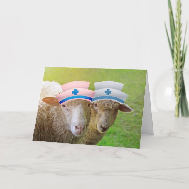 Carte Drôle Nourriture Mouton Se Bien (Devant)