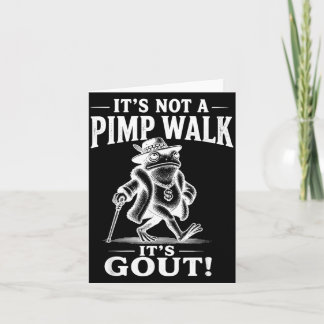 Carte Drôle Pas Une Promenade De Mac Goutte Grenouille M