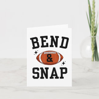 Carte Drôle Pend Et Snap Football Jour Jour Cute Touchdo
