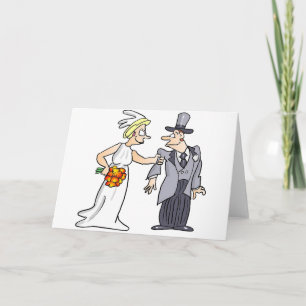Carte Drôle photo Mariage