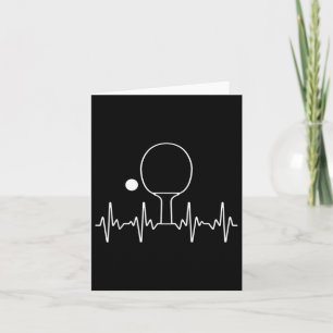Carte Drôle Ping Pong Cadeau Pour Hommes Femmes Tennis D