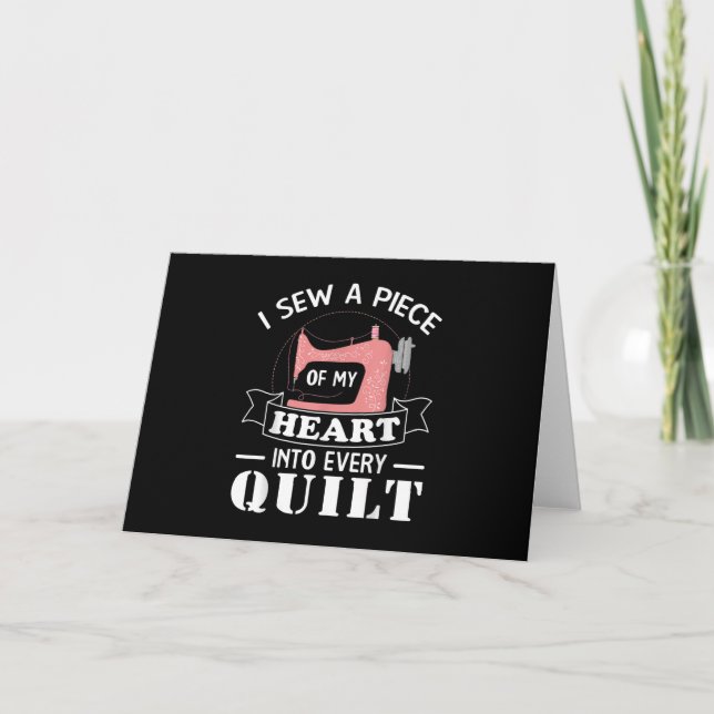 Carte Drôle Quilters Dons (Devant)
