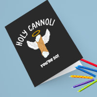 Drôle Saint Cannoli Italien Thème Personnalisé Ann