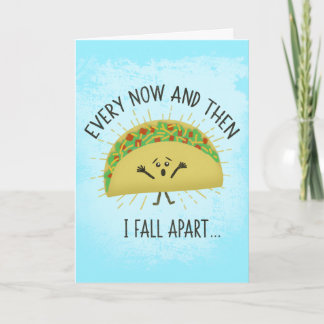 Carte Drôle Taco Vous Manque