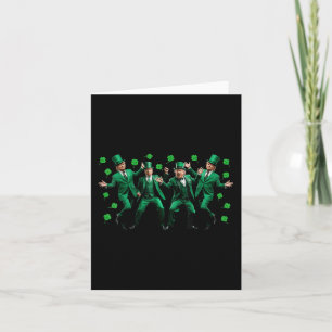 Carte Drôle Trump Dance Saint Patricks Day Pyjamas Ymca