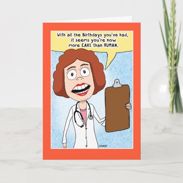 Carte Drôle, tu es plus gâté que l'anniversaire humain (Devant)