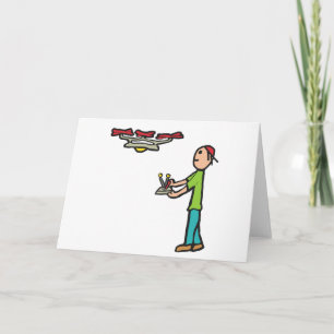 Carte Drone Flying