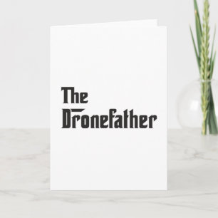 Carte Drones Pilote Quadcopter Drones FPV Drôle Idée cad