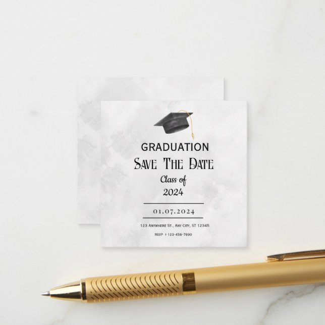Carte du boîtier de graduation de Grunge Jaune Noi (Devant/Arrière en situation)