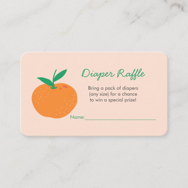 Carte du boîtier de la couche orange Little Cutie (Devant)