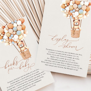 Carte du boîtier de l'ours bleu et des livres