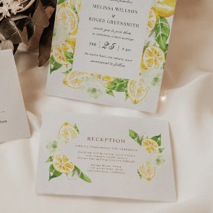 Carte du boîtier de réception Citrus Lemon Tree