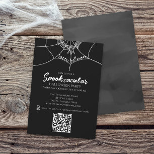 Carte du code QR de l'Araignée Web Spooktacular Ha