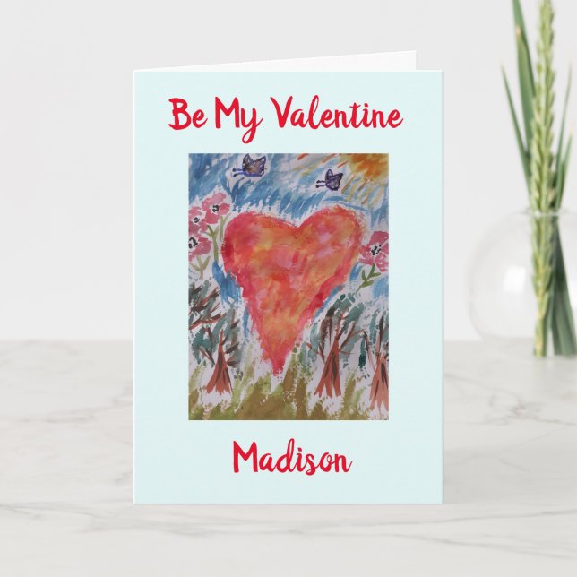 Carte du coeur de la planète Valentine (Devant)