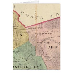Carte du comté d'Alameda