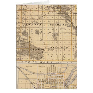 Carte du comté de Bremer