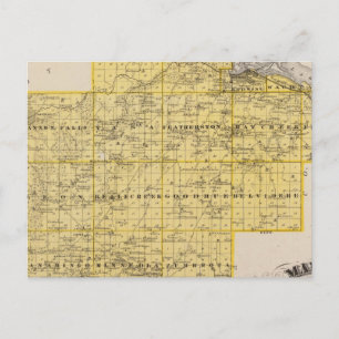 Carte du comté de Goodhue, Minnesota