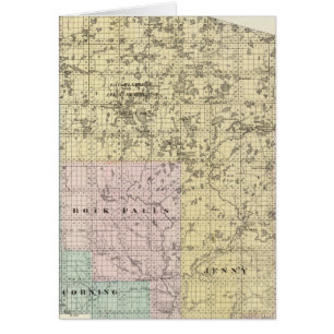 Carte du comté de Lincoln