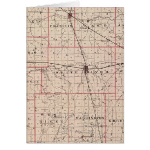 Carte du comté de Randolph