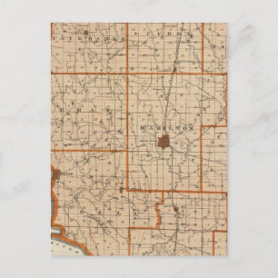 Carte du comté de Sullivan