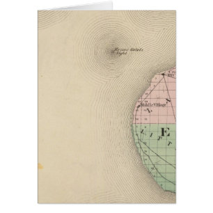 Carte du comté d'Emmet, Michigan