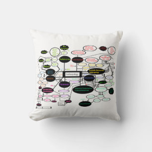 Carte du concept d'anthropologie Coussin