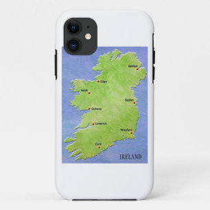 Carte du coque iphone irlandais