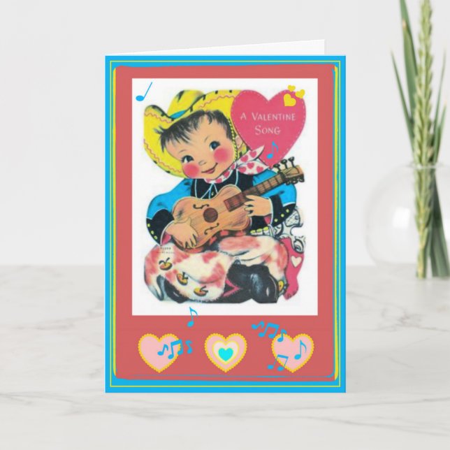 Carte du cow-boy singe (Devant)