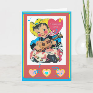 Carte du cow-boy singe