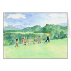 Carte du défilé des enfants