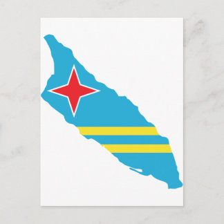 Carte du drapeau d'Aruba