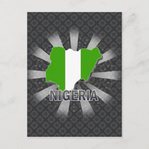 Carte du drapeau du Nigeria 2.0