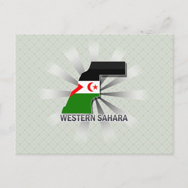 Carte du drapeau du Sahara occidental 2.0 (Devant)