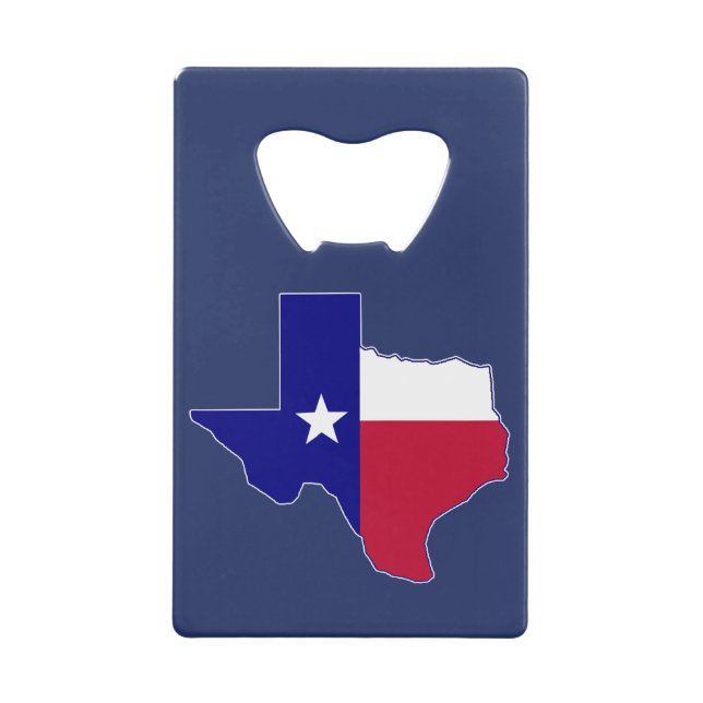 Carte du drapeau du Texas (Devant)