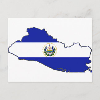 Carte du drapeau El Salvador