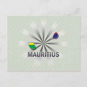 Carte du Drapeau Maurice 2.0