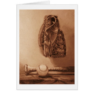 Carte du fan de baseball