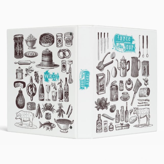 Carte du Jour Classeur de recettes (Arrière-plan)