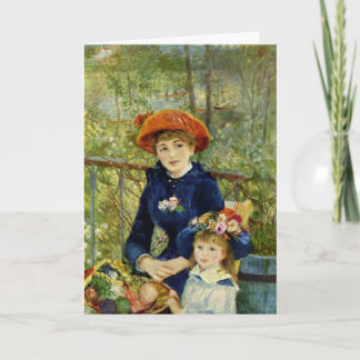 Carte du jour de mère de Renoir