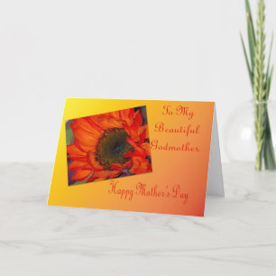 Carte du jour de mère pour la marraine