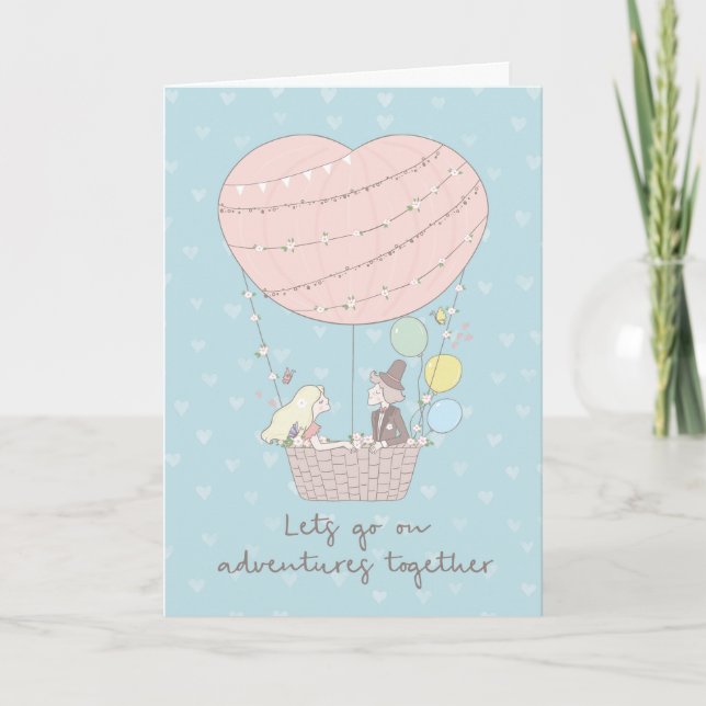 Carte du jour de Valentines, Aventures (Devant)