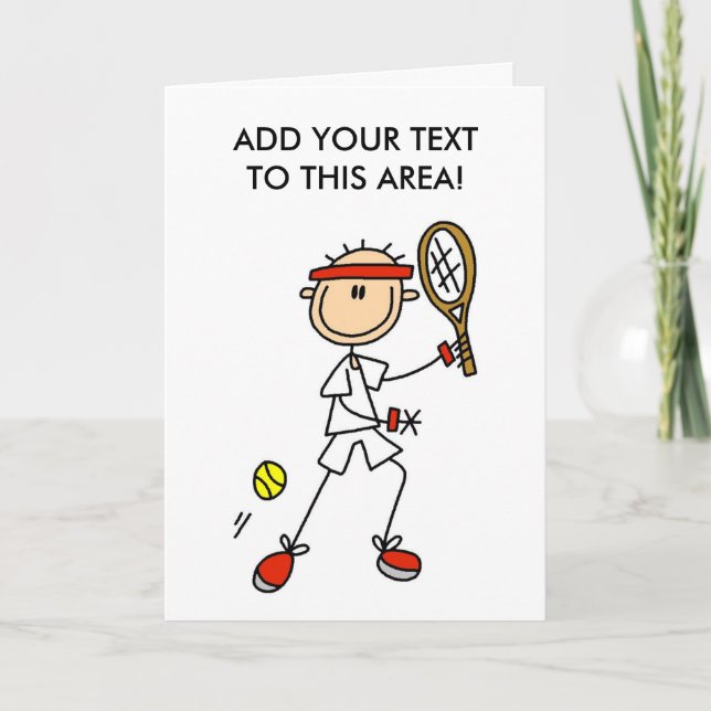 Carte du lecteur de tennis Figure Stick (Devant)