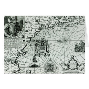 Carte du littoral de la Nouvelle Angleterre