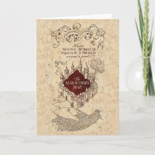 Carte du Maraudeur de Harry Potter