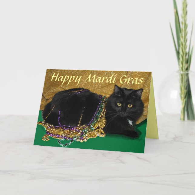 Carte du mardi gras de l'étoile (Devant)