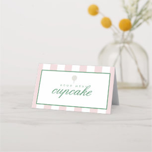 Carte du menu Pink Golf Tente