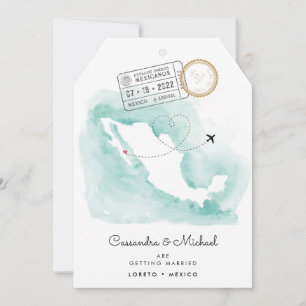 Carte du Mexique   Loreto   Mariage de destination