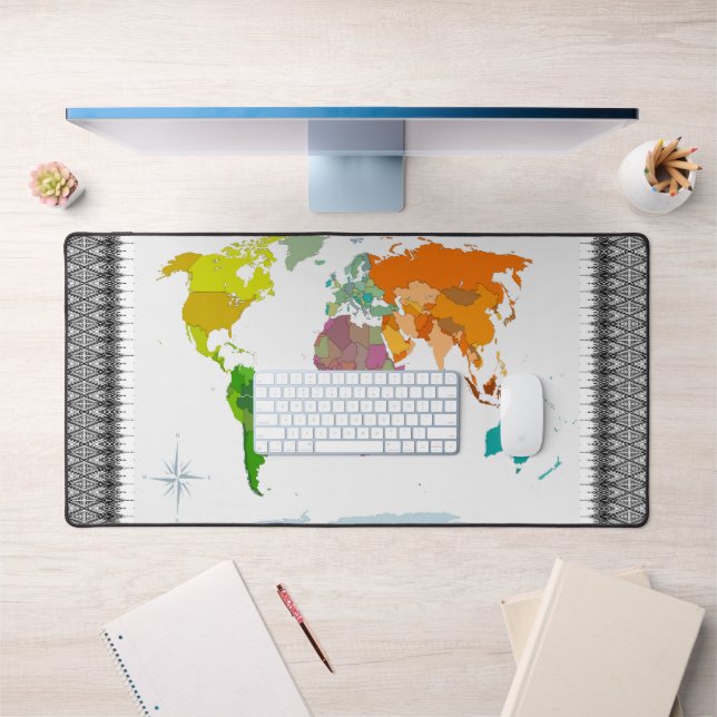 Carte du monde  (Bureau 1)