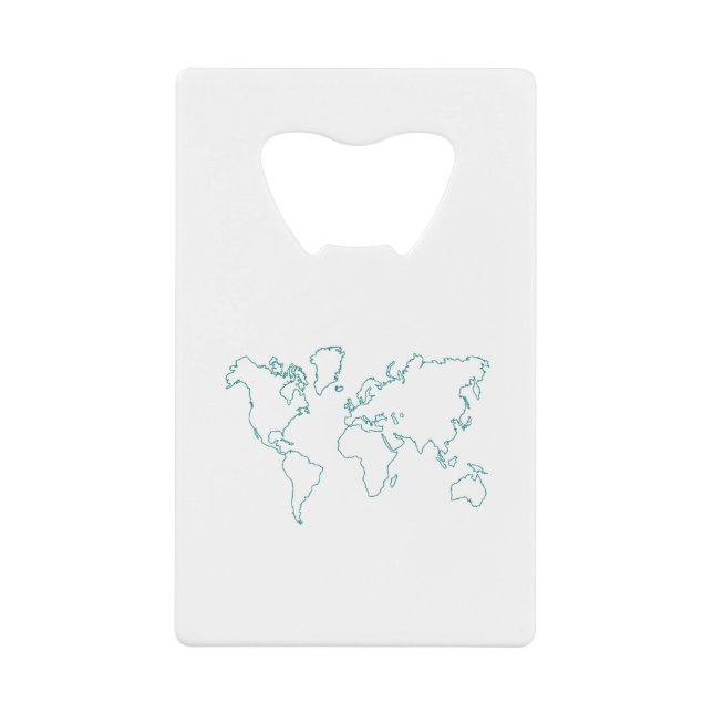 Carte du monde (Devant)